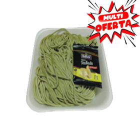 MULTIEXPRESS FIDEOS FRESCOS ESPINACA X 500 GR